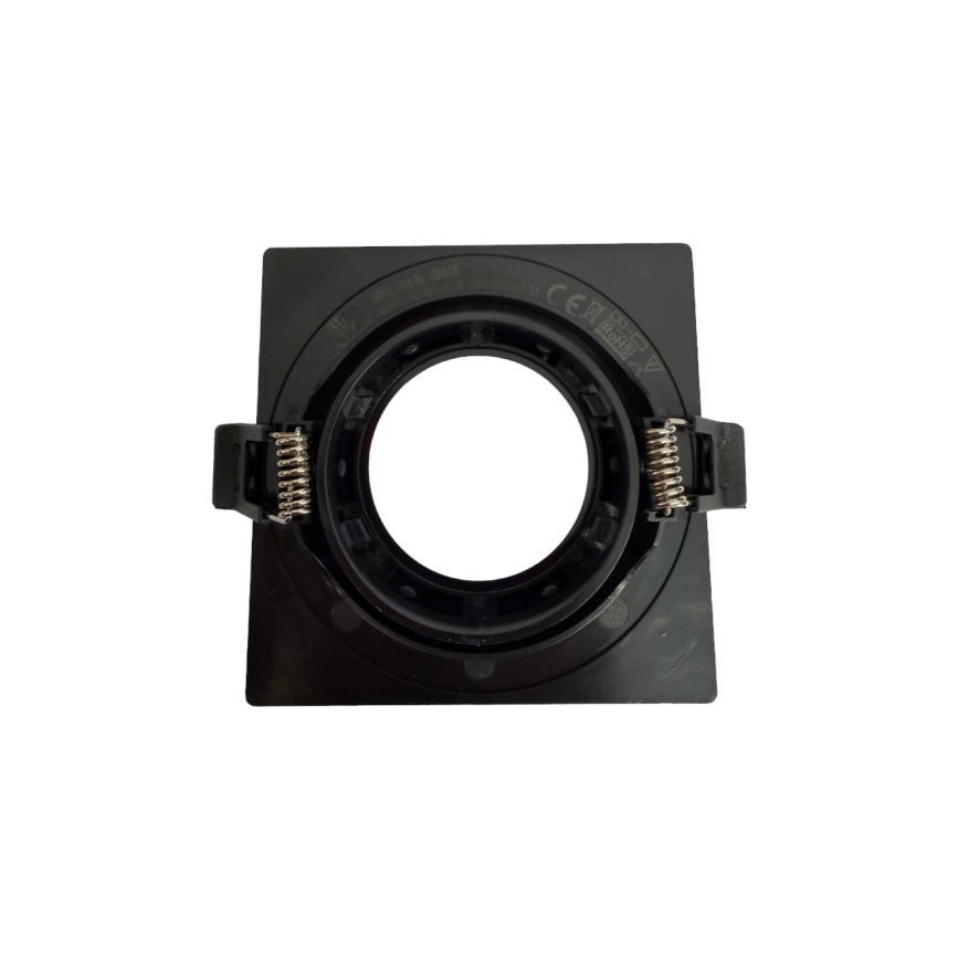 Ramă pentru corp de iluminat încastrat GU10 9x9 cm negru