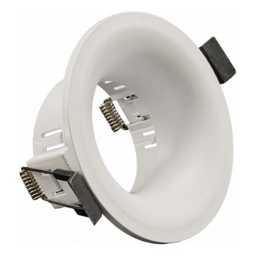 Ramă pentru spot încastrat GU10, diametru 8,6 cm, albă