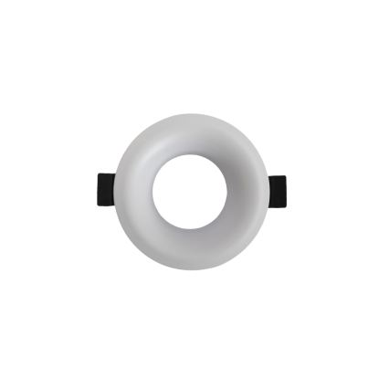 Ramă pentru spot încastrat GU10, diametru 8,6 cm, albă