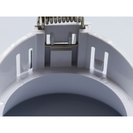 Ramă pentru spot încastrat GU10, diametru 8,6 cm, albă