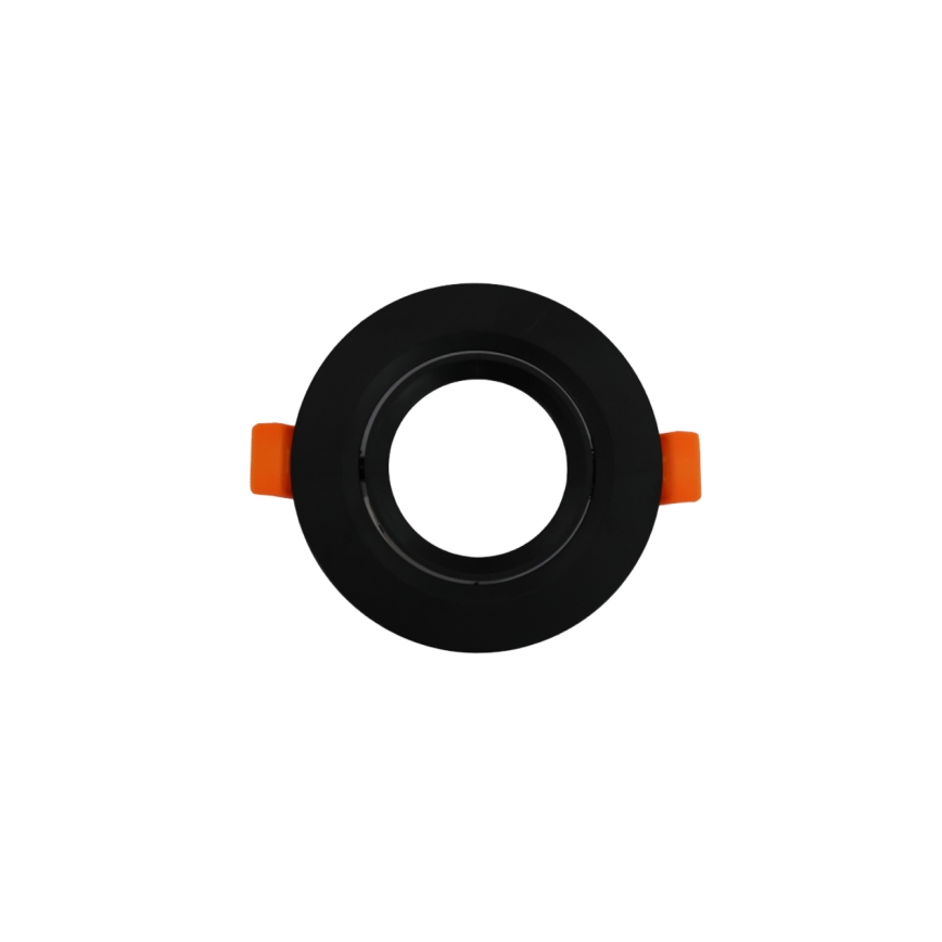 Rama pentru spot încastrat GU10, Ø 9 cm, negru