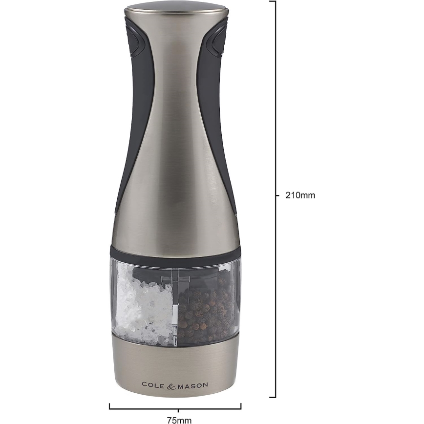 Râșniță electrică 2 în 1 KEW 6xAAA 21 cm Cole&Mason