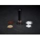 Râșniță electrică pentru sare sau piper BURFORD 4xAAA 18 cm negru Cole&Mason