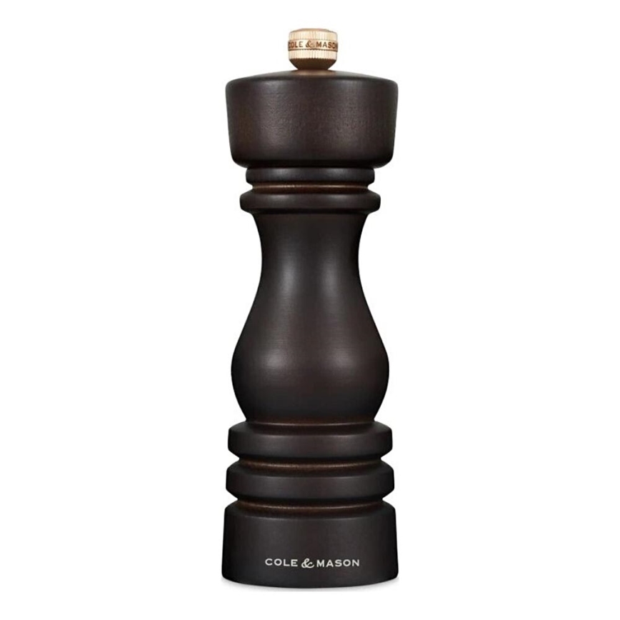 Râșniță pentru piper Cole&Mason LONDON 18 cm fag/maro
