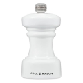 Râșniță pentru sare Cole&Mason HOXTON 10,4 cm fag/alb lucios