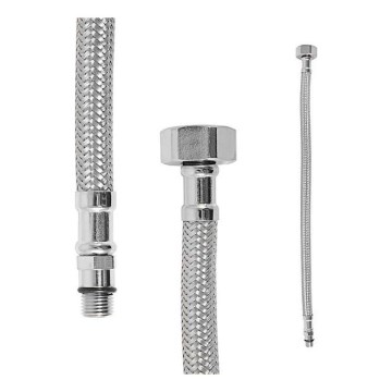 RAV Slezák IF0038 - Furtun flexibil de conectare FLEXI, 35 cm, crom lucios