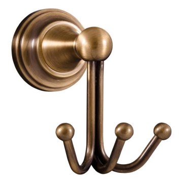 RAV Slezák MKA0105SM - Cuier de perete MORAVA RETRO, bronz antic