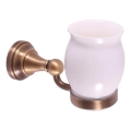 RAV Slezák MKA0201SM - Suport pentru periuțe MORAVA RETRO alamă antichizată