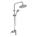 RAV Slezák NL182.5/7MGL - Set de duș cu baterie, finisaj NIL gri lucios
