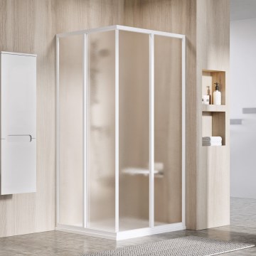 Ravak 14V701O2ZGS - Cabină de duș SUPERNOVA 90 x 90 cm, albă