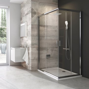 Ravak 1XV70C00Z1 - Cabină de duș BLIX 90 x 90 cm, crom lucios