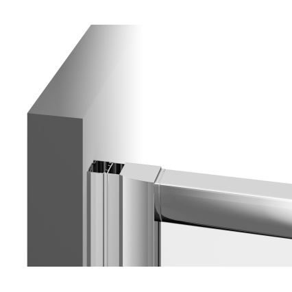 Ravak 1XV70C00Z1 - Cabină de duș BLIX 90 x 90 cm, crom lucios