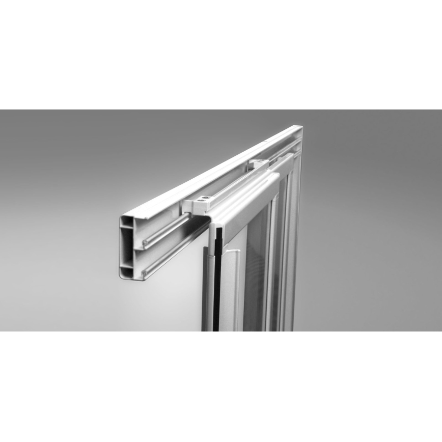 Ravak 3114O10211 - Cabină de duș SUPERNOVA, cu 4 elemente, în formă de sfert de cerc, 80x80 cm, albă