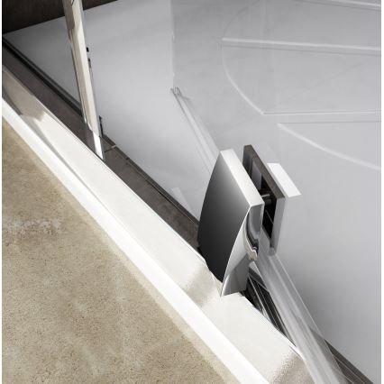 Ravak 37677U00Z1 - Cabină de duș cvadrant, 3 elemente, PIVOT, 90x90 cm, satinată