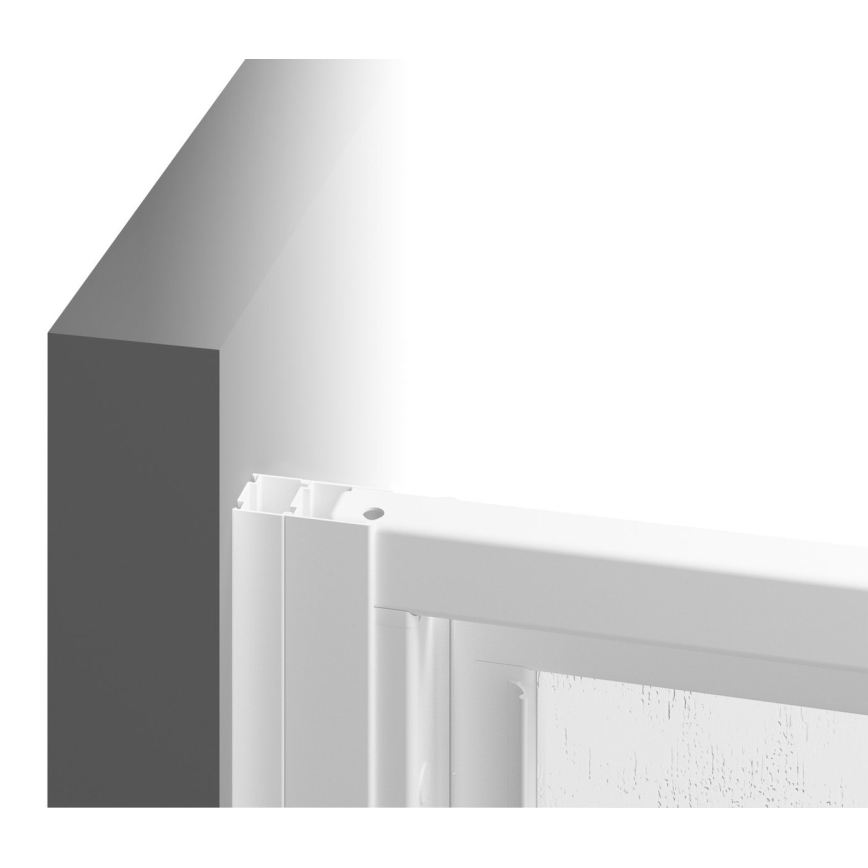 Ravak 940701R211 - Panou fix de duș SUPERNOVA 90x198 cm, alb