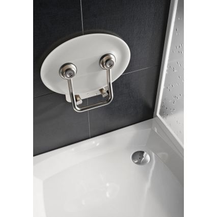 Ravak B8F0000049 - Scaun rabatabil pentru duș OVO din inox