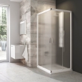 Ravak BLIX 1LV40100ZG - cabină de duș colțară, cu 4 piese, 80x80 cm, albă