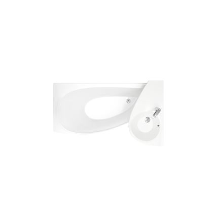 Ravak CQ01000000 - Cada de colț AVOCADO 160x75 cm acrilică/albă