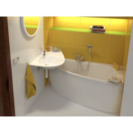 Ravak CZI1000A00 - Panou pentru cadă AVOCADO 150 cm acrilic/alb