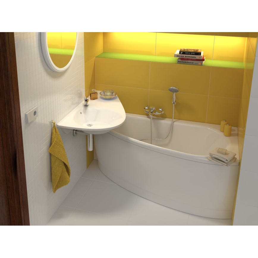 Ravak CZI1000A00 - Panou pentru cadă AVOCADO 150 cm acrilic/alb