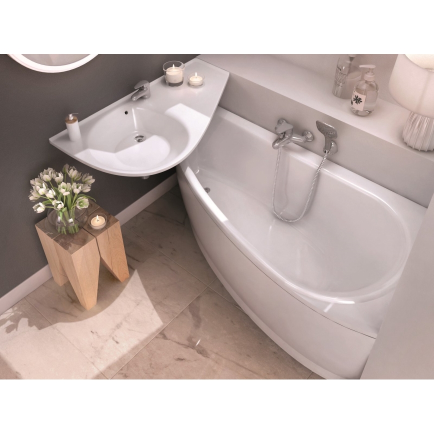 Ravak CZI1000A00 - Panou pentru cadă AVOCADO 150 cm acrilic/alb