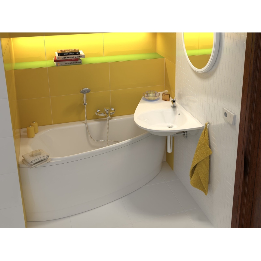 Ravak CZT1000A00 - Panou pentru cadă AVOCADO 150 cm acrilic/alb