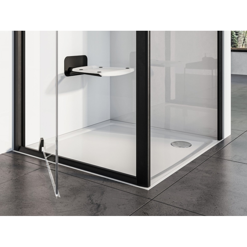 Ravak PERSEUS XA034411010 - Tavă de duș pătrată 80x80 cm, albă