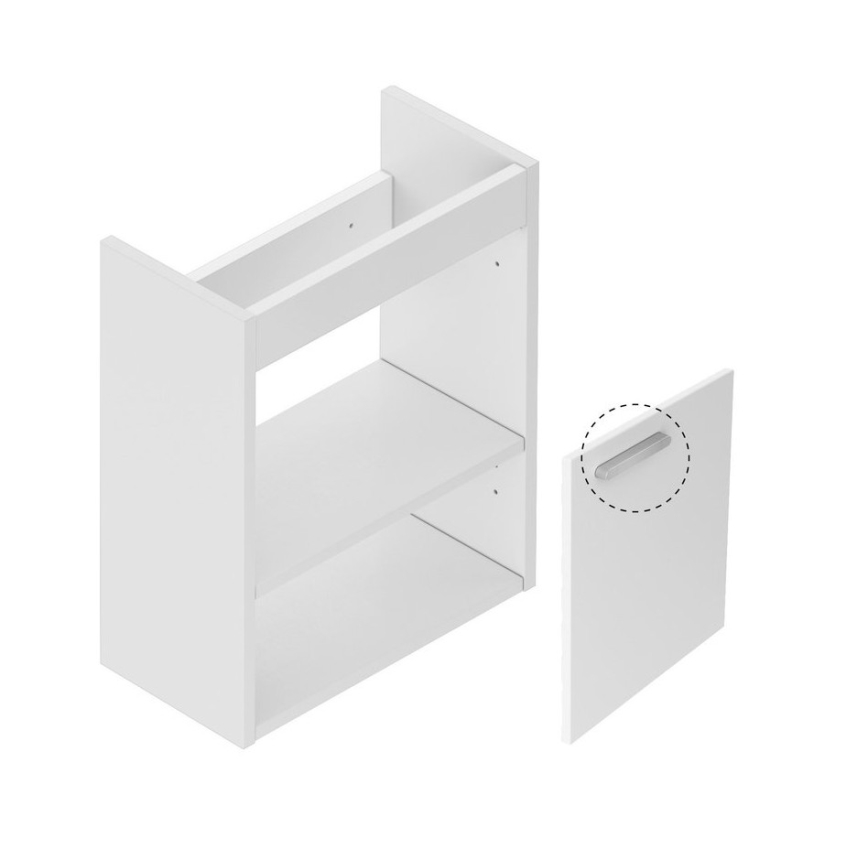 Ravak X000000538 - Dulap sub lavoar CHROME 40x50 cm, alb