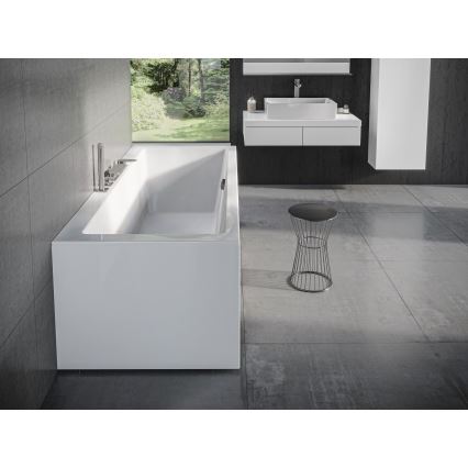 Ravak X000001062 - Panou lateral pentru cadă 80 cm, PAL, alb