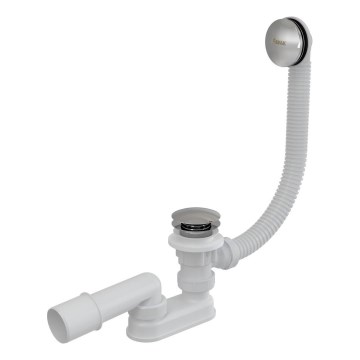 Ravak X01377 - Set de evacuare și preaplin pentru cadă, crom lucios