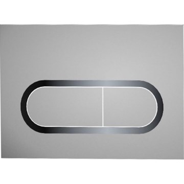 Ravak X01454 - Buton de acționare CHROME 24,7x16,5 cm crom mat