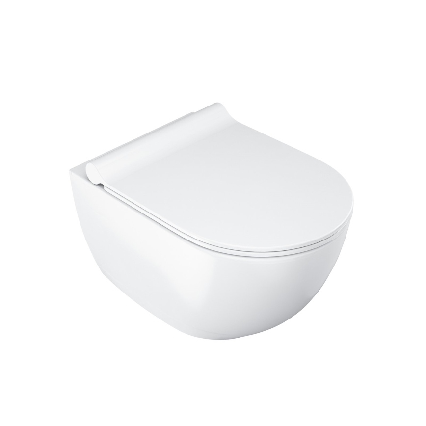 Ravak X01516 - Vas WC suspendat UNI CHROME, ceramică/albă
