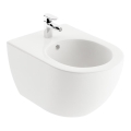 Ravak X01517 - Bideu suspendat UNI CHROME ceramică/alb
