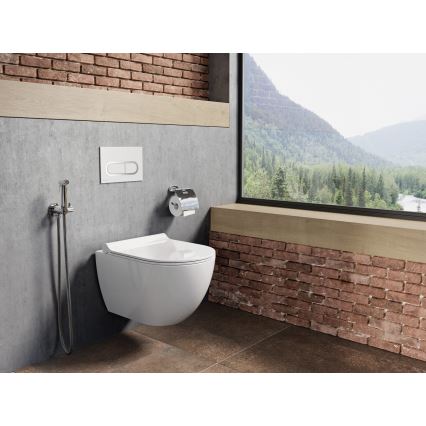 Ravak X01535 - Vas WC suspendat Rimless UNI, ceramică, alb