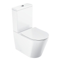 Ravak X01872 - WC combinat Rimless ELEGANT, ceramică, alb, cu capac SoftClose