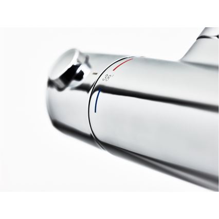 Ravak X070116 - Baterie de duș termostatică PURI, crom lucios