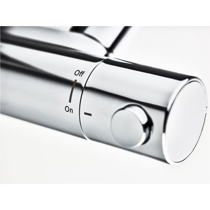 Ravak X070116 - Baterie de duș termostatică PURI, crom lucios