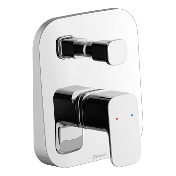 Ravak X070134 - Baterie pentru duș, montaj incastrat FREE, crom lucios