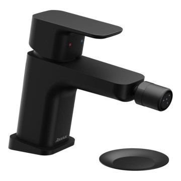 Ravak X070155 - Baterie pentru bideu cu set de scurgere FREE, neagră