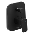 Ravak X070156 - Baterie de duș pentru montaj incastrat FREE, neagră