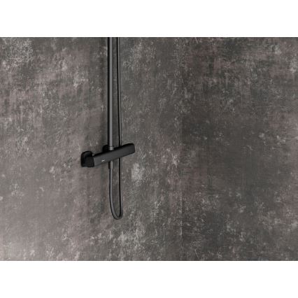 Ravak X070160 - Set de duș cu baterie termostatică FREE, negru