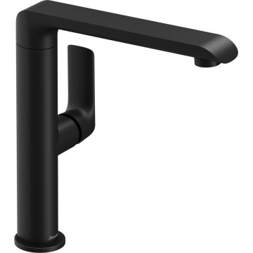 Ravak X070174 - Baterie pentru lavoar/chiuvetă FLAT, 26,2 cm, negru mat