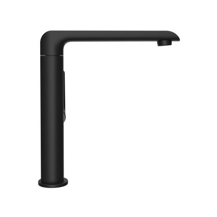 Ravak X070174 - Baterie pentru lavoar/chiuvetă FLAT, 26,2 cm, negru mat