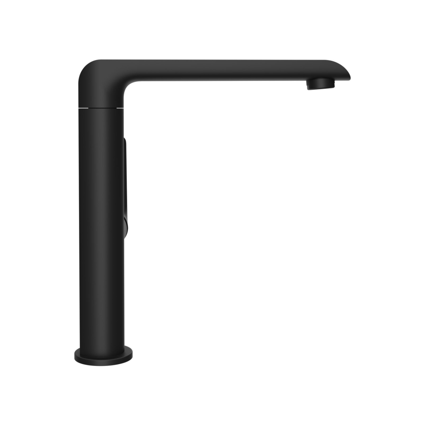 Ravak X070174 - Baterie pentru lavoar/chiuvetă FLAT, 26,2 cm, negru mat