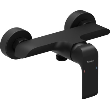 Ravak X070177 - Baterie de duș FLAT negru mat