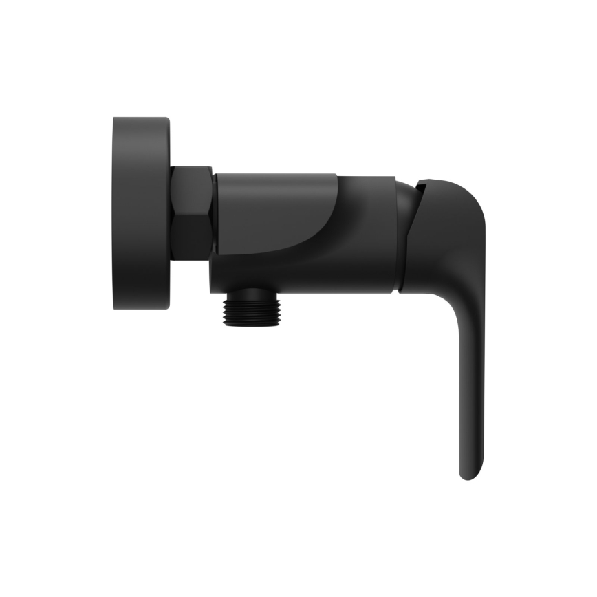Ravak X070177 - Baterie de duș FLAT negru mat