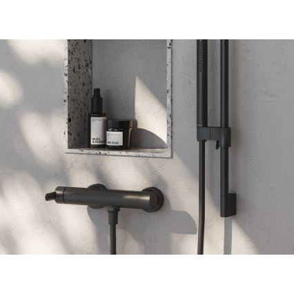 Ravak X070187 - Baterie de duș PURI neagră