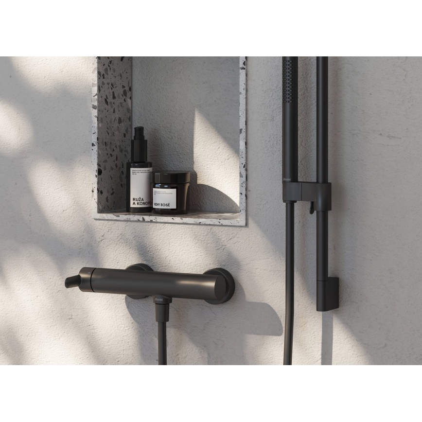 Ravak X070187 - Baterie de duș PURI neagră