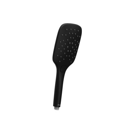 Ravak X070443 - Set de duș cu baterie termostatică FLAT negru mat