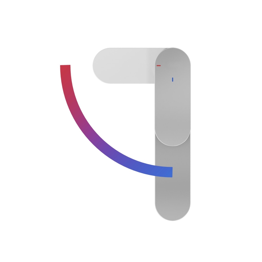 Ravak X070448 - Baterie pentru lavoar CHROME, 17,7 cm, crom lucios